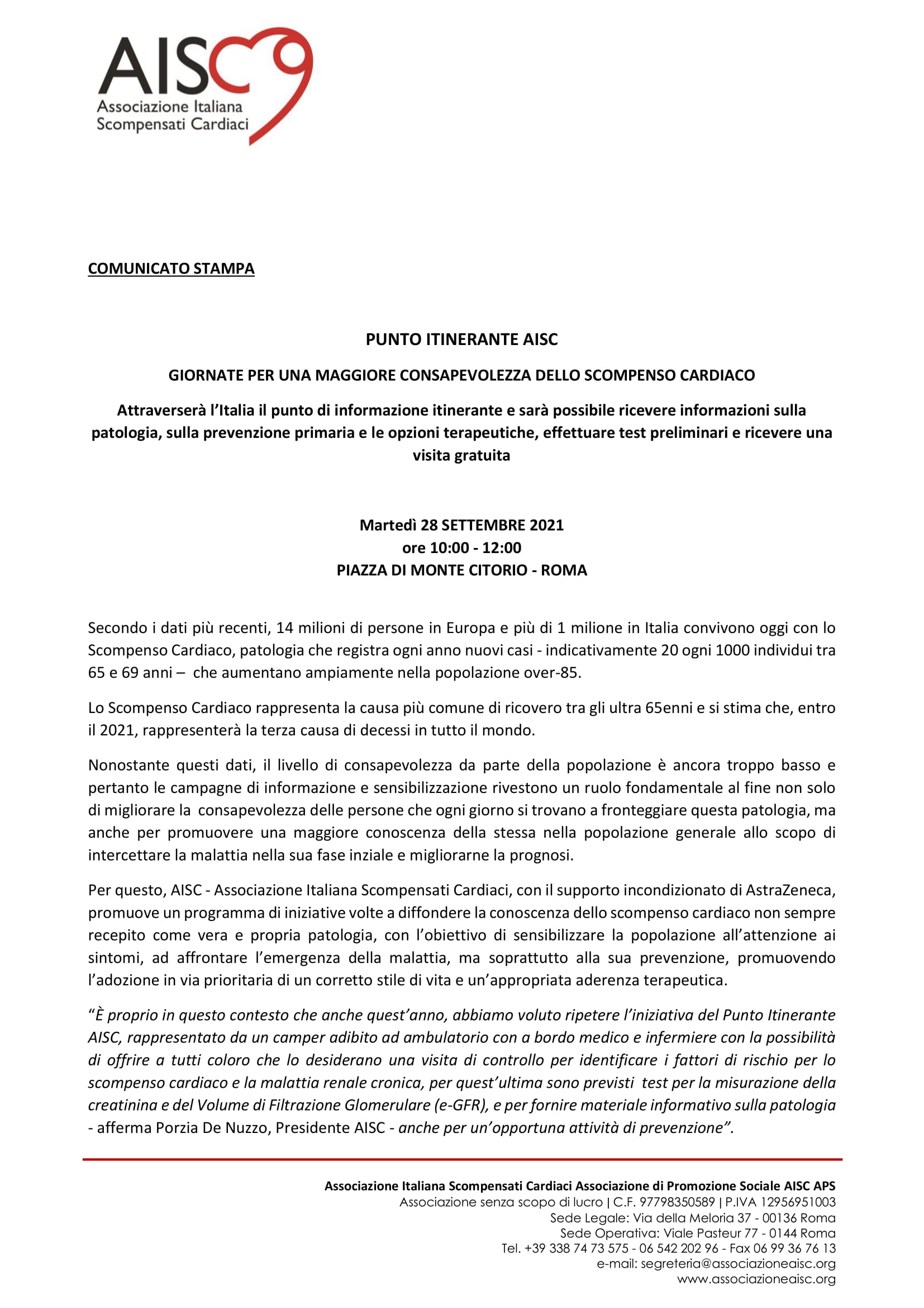 AISC comunicato stampa camper 2021 1