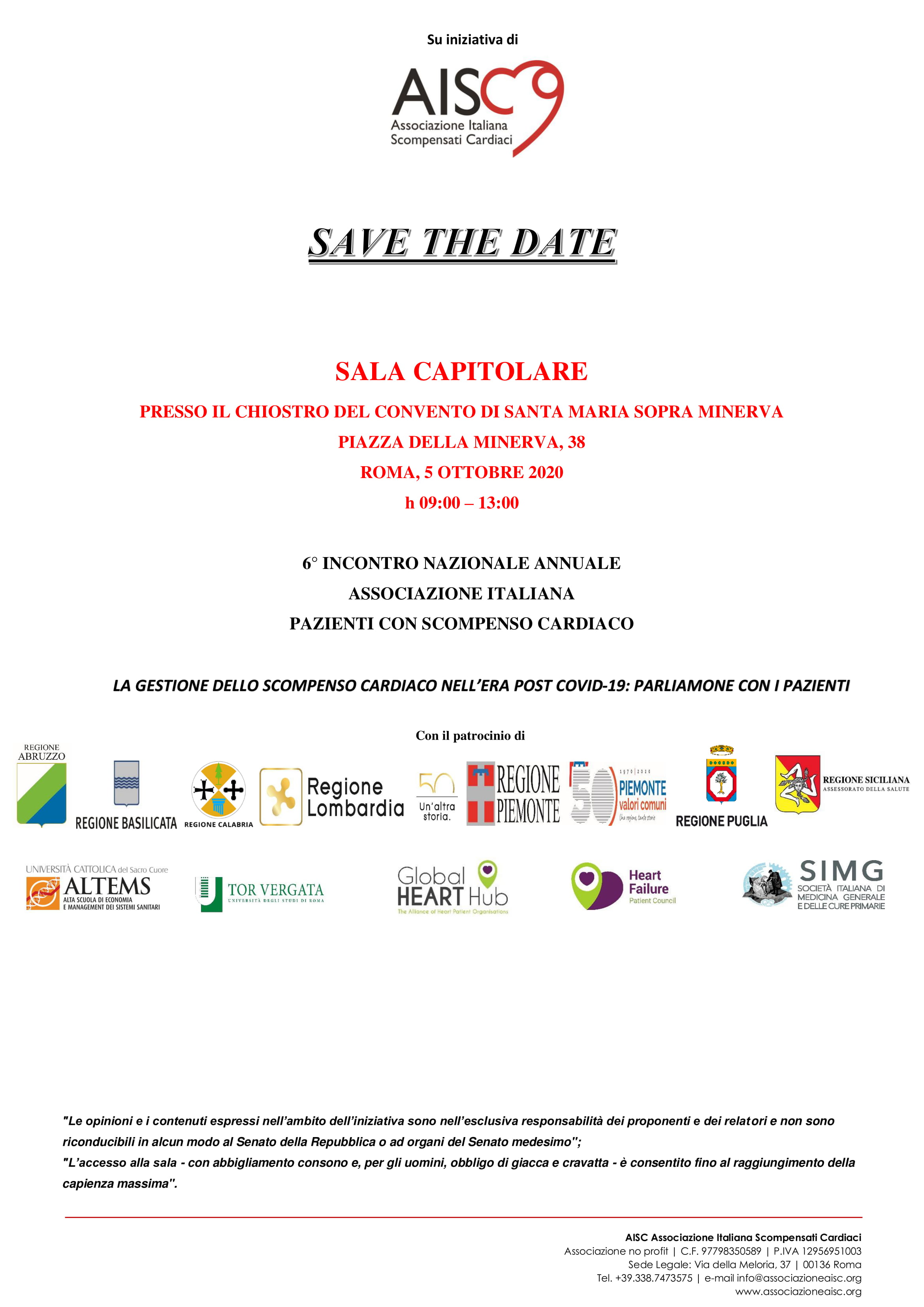 AISC locandina save the date convegno 5.10.20 v5 1