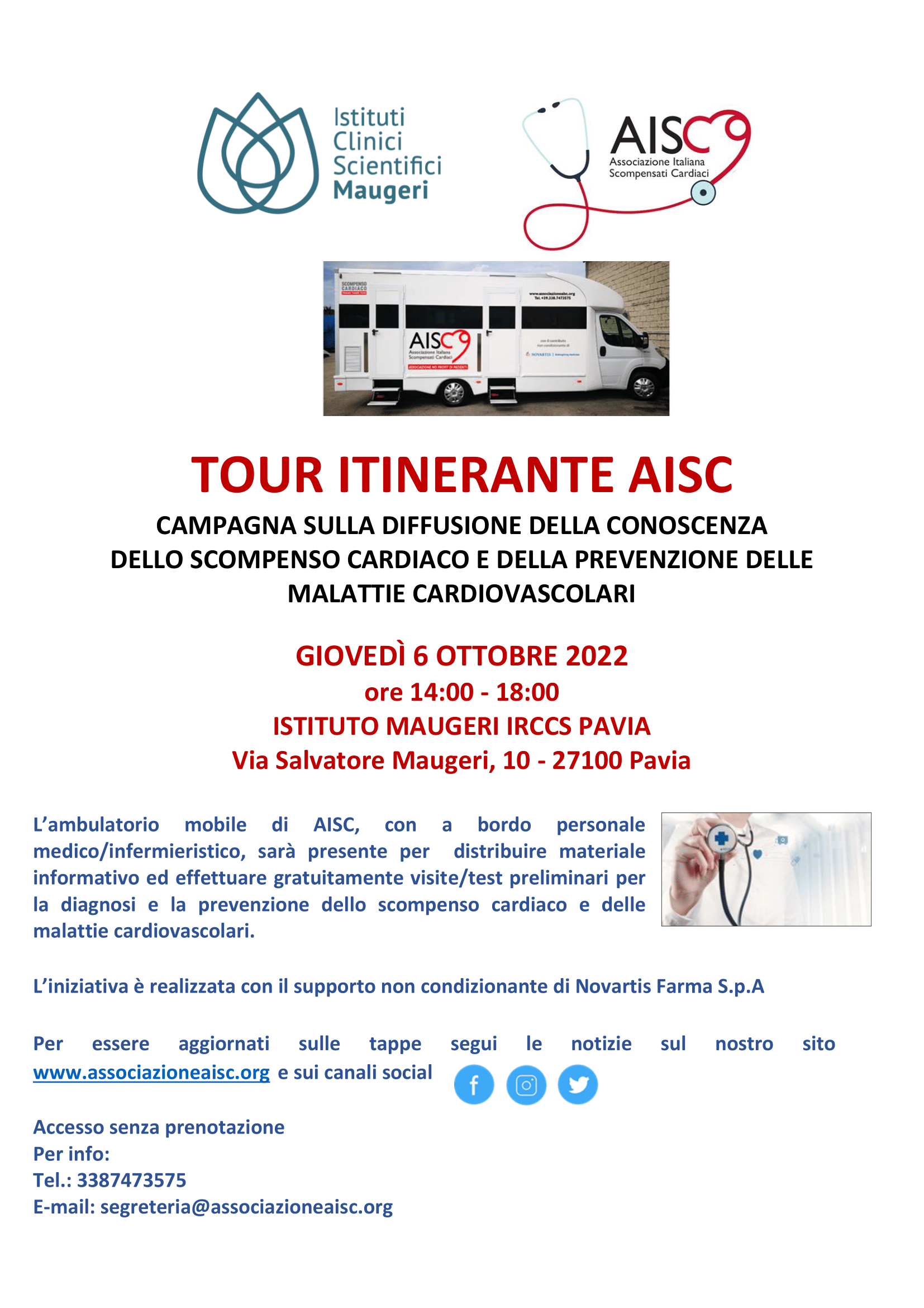 AISC locandina camper 2022 ICS IRCCS Maugeri Pavia def 1